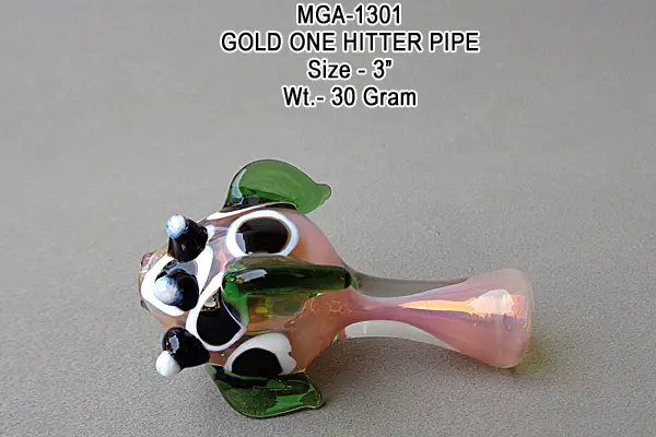 Gold One Hitter Pipe